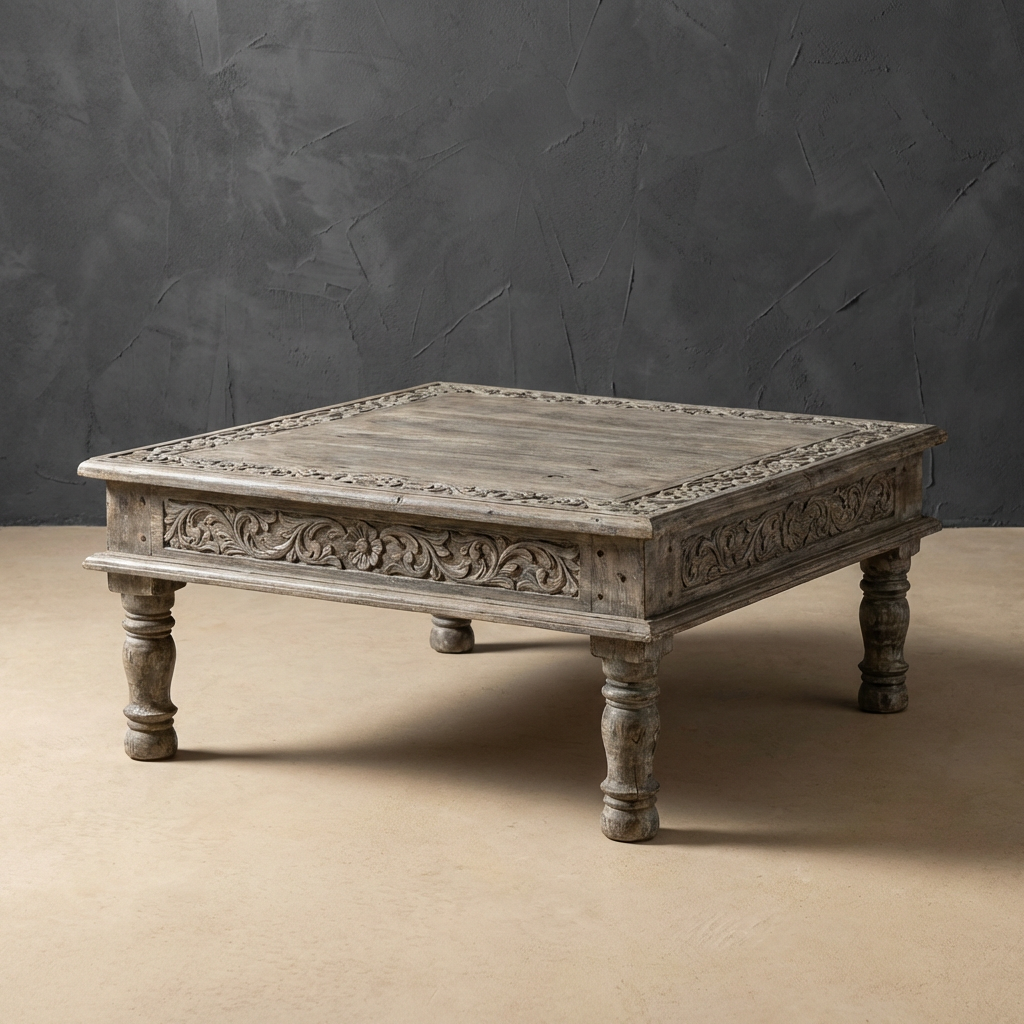 Seton Carved Coffee — Coffee table