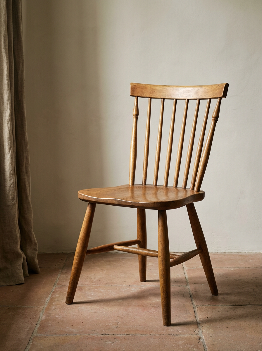 Windsor Honey Wax — Dining chair