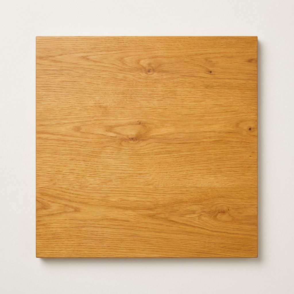 Honey Wax — solid oak swatch with warm golden glow. the family-heirloom finish.